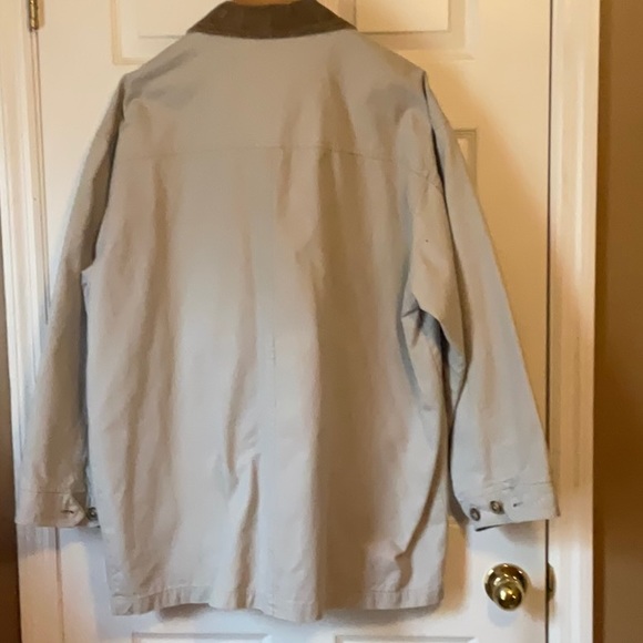 Haggar Generations Men’s 100% Cotton Barn Coat Outdoor Khaki Jacket Size X-Large - Picture 2 of 16